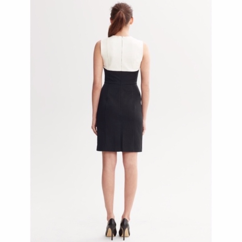 Sloan Colorblock Sleeveless Mini Sheath Dress - Picture 2 of 8